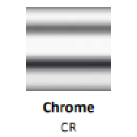 Chromowany stelaż krzesła ISO Bianco Nowy Styl